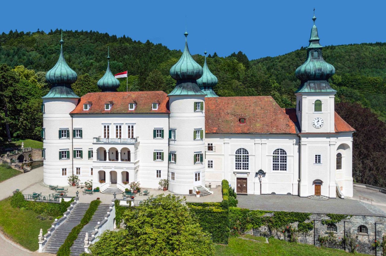 Schloss Artstetten, Außenansicht